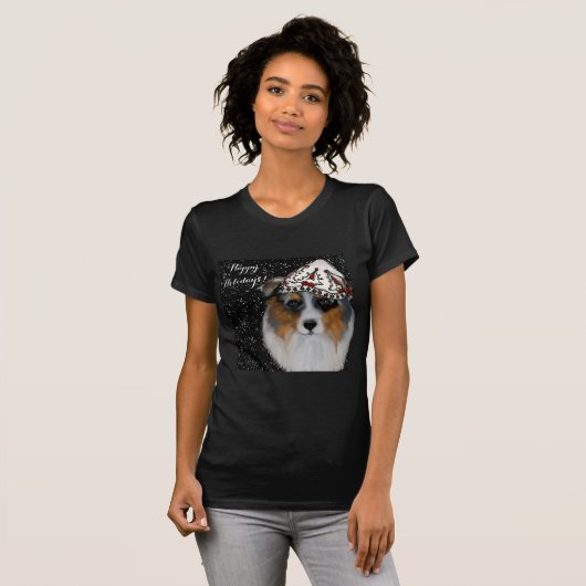 Australian Shepherd T-Shirt (Vorne ganz)