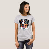 Australian Shepherd T-Shirt (Vorne ganz)