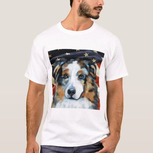 Australian Shepherd T-Shirt (Vorderseite)
