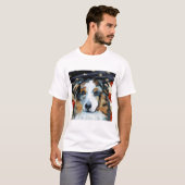 Australian Shepherd T-Shirt (Vorne ganz)