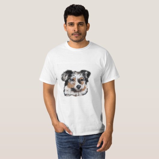 Australian Shepherd T-Shirt (Vorne ganz)