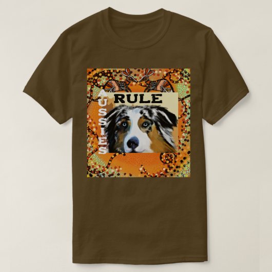 AUSTRALIAN SHEPHERD T-Shirt (Design vorne)