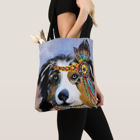 AUSTRALIAN SHEPHERD TASCHE (Von Nahem)