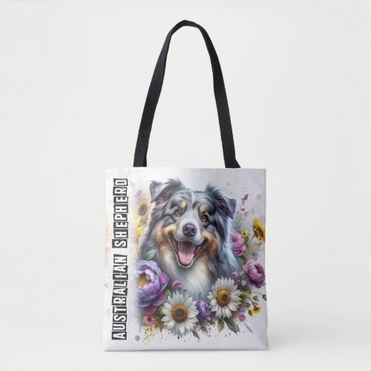 Australian Shepherd Tasche (Vorderseite)