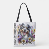 Australian Shepherd Tasche (Rückseite)