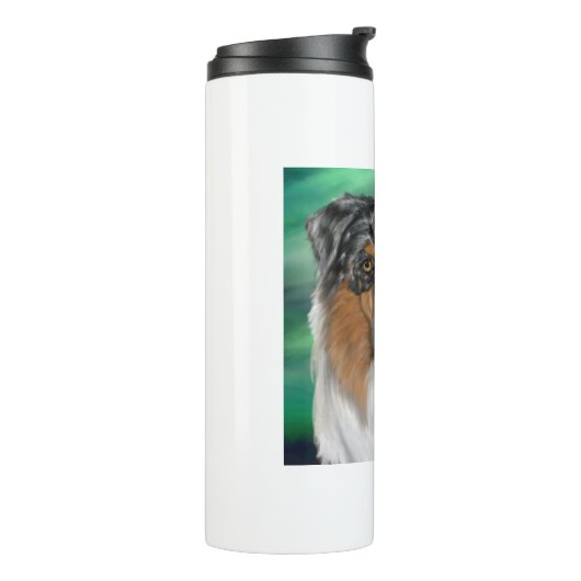 Australian Shepherd Thermosbecher (Nach links gedreht)