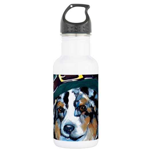 AUSTRALIAN SHEPHERD TRINKFLASCHE (Vorderseite)