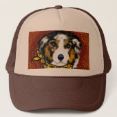 AUSTRALIAN SHEPHERD TRUCKERKAPPE (Vorderseite)