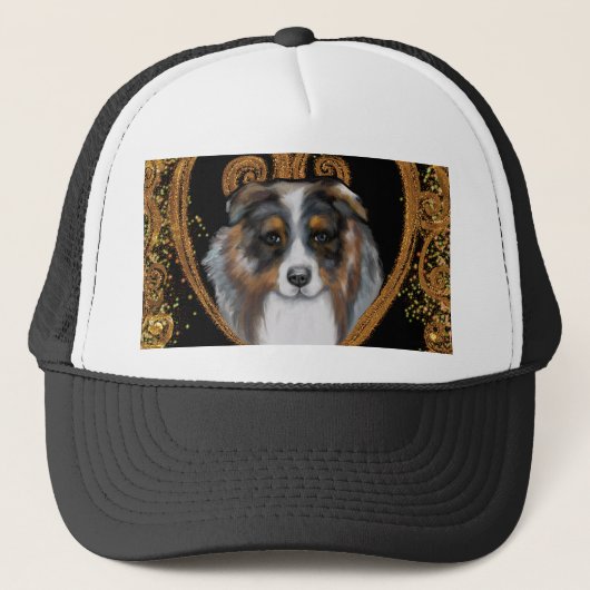 Australian Shepherd Truckerkappe (Vorderseite)