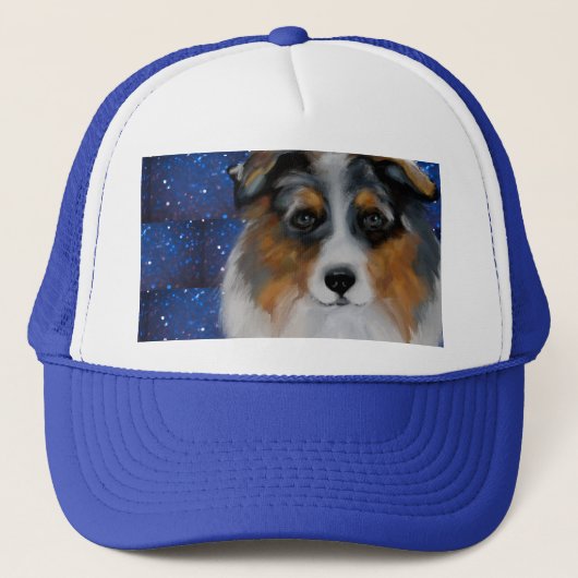 Australian Shepherd Truckerkappe (Vorderseite)