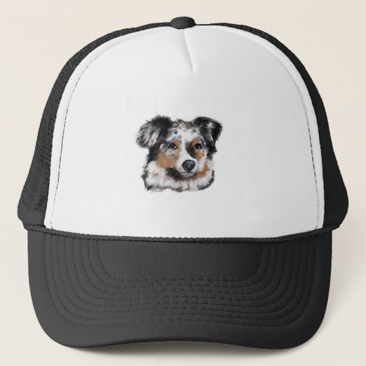 Australian Shepherd Truckerkappe (Vorderseite)