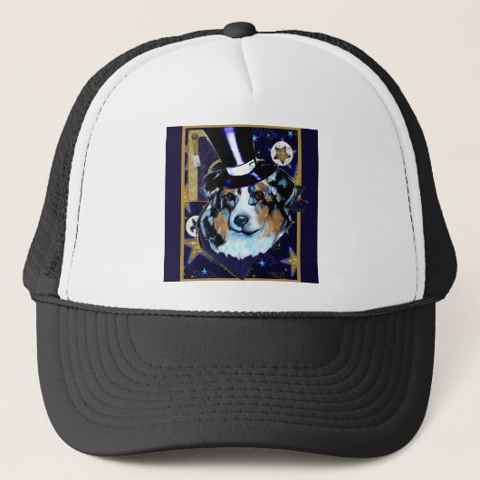 AUSTRALIAN SHEPHERD TRUCKERKAPPE (Vorderseite)