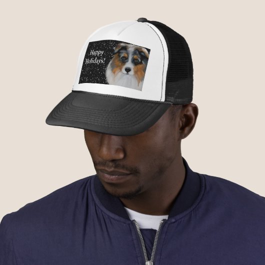 Australian Shepherd Truckerkappe (Beispiel)