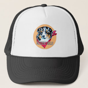 AUSTRALIAN SHEPHERD TRUCKERKAPPE
