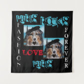 AUSTRALIAN SHEPHERD WANDTEPPICH (Vorderseite)