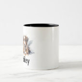 Australian Shepherd Watercolor Tasse (Mittel)
