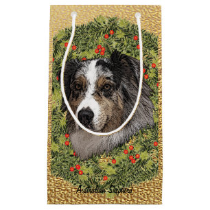 Australian Shepherd Wreath Kleine Geschenktüte