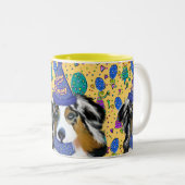AUSTRALIAN SHEPHERD ZWEIFARBIGE TASSE (VorderseiteRechts)
