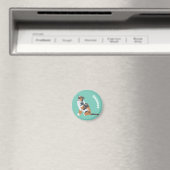 Australian Shepherds Aussie Dogs Personalisiert Magnet (In Situ (Geschirrspüler))
