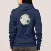 Australian Soccer Hoodie (Rückseite)