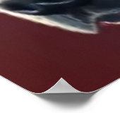 Australian Stumpy Schwanz Cattle Dog - Dog Portrai Poster (Ecke)