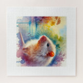 Australian swamp rat 010824AREF143 - Watercolor Puzzle (Horizontal)