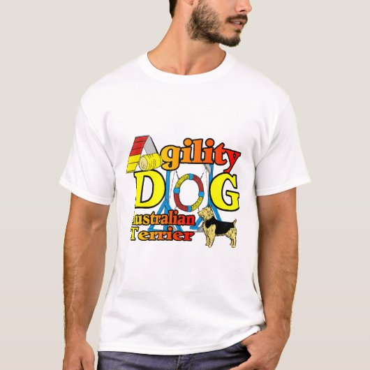 Australian_Terrier_Agility T-Shirt (Vorderseite)