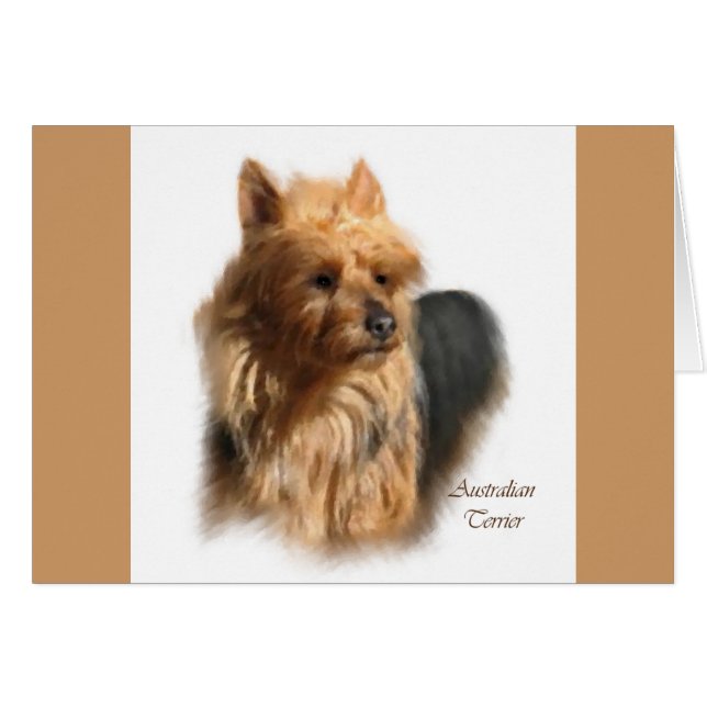 Australian Terrier Art Gifts (Vorderseite (Horizontal))