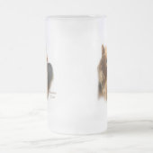 Australian Terrier Art Gifts Mattglas Bierglas (Mittel)