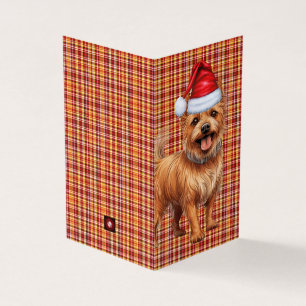 Australian Terrier Christmas Dog Holiday Kariert