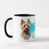Australian Terrier Dog Loyal Friend Tasse (Links)