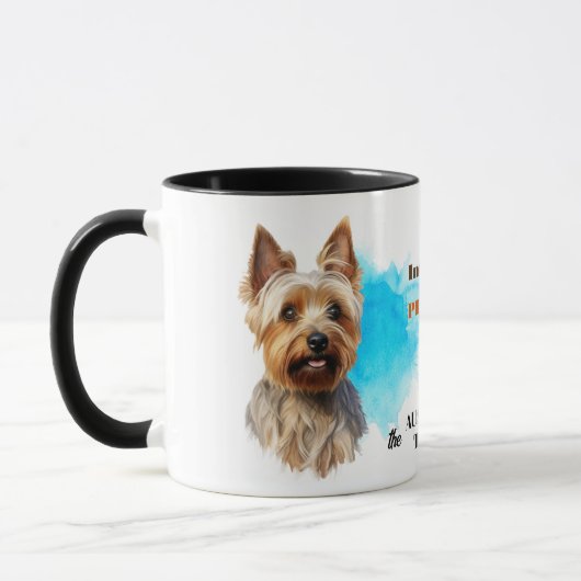 Australian Terrier Dog Loyal Friend Tasse (Links)