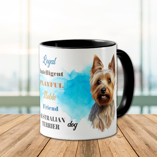 Australian Terrier Dog Loyal Friend Tasse