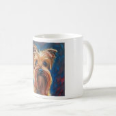 Australian Terrier - Dog Portrait Kaffeetasse (VorderseiteRechts)