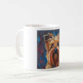 Australian Terrier - Dog Portrait Kaffeetasse (Vorderseite Links)