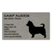 Australian Terrier Dog Silhouette (Long Schwanz)