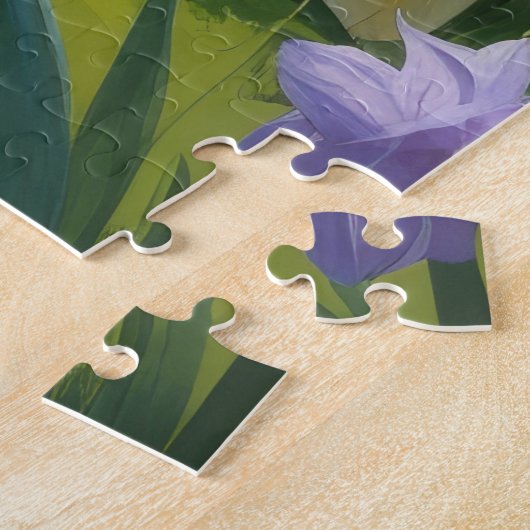 Australian Terrier Dog Spring Flowers Malerei Puzzle (Seite)