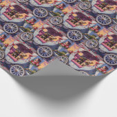 Australian Terrier Dog Valentine's Day Geschenkpapier (Ecke)