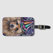 Australian Terrier Gepäckanhänger (Vorderseite (Horizontal))