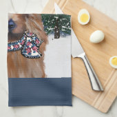 Australian Terrier Geschirrtuch (Viertel Falte)