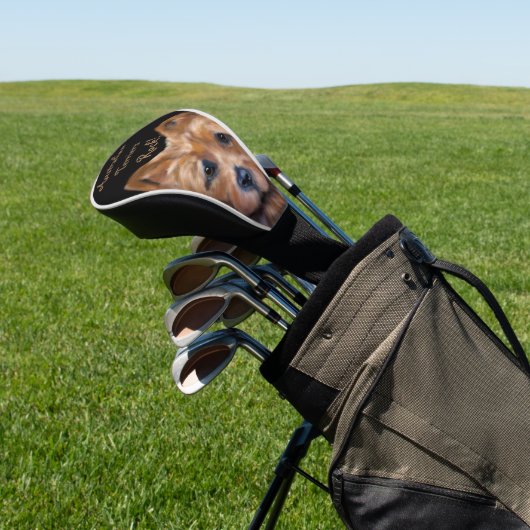 Australian Terrier Golf Headcover (In SItu)