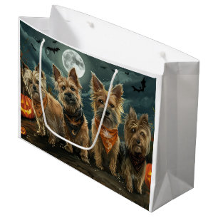 Australian Terrier Halloween Gruselig Große Geschenktüte