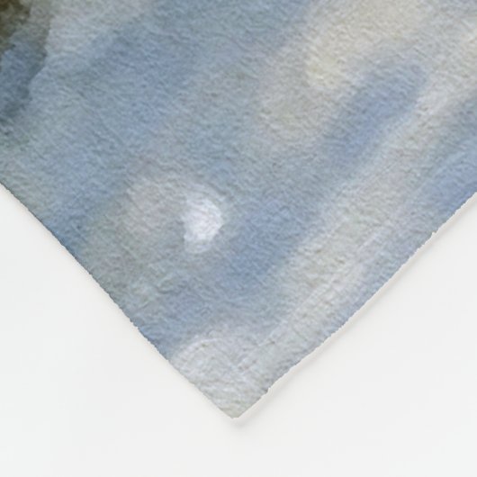 Australian Terrier Holiday  Fleecedecke (Ecke)