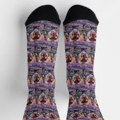 Australian Terrier Hund Valentinstag Socken (Oben)