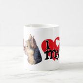 Australian Terrier I (heart) my Kaffeetasse (Mittel)