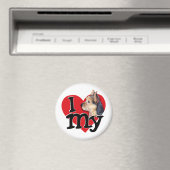 Australian Terrier I (heart) my Magnet (In Situ (Geschirrspüler))