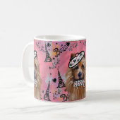 Australian Terrier Kaffeetasse (Vorderseite Links)