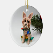 Australian Terrier Keramik Ornament (Rechts)