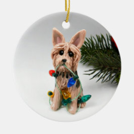 Australian Terrier Keramik Ornament