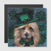 Australian Terrier Magnetkarte (Vorne/Hinten)